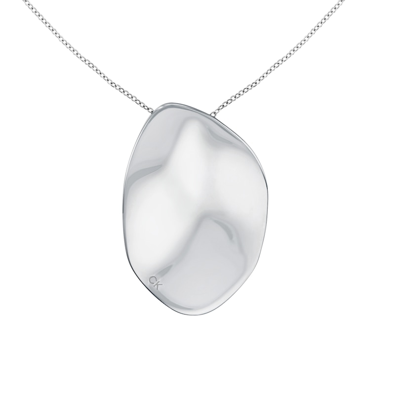 Main Image 2 of Calvin Klein Ladies' Stainless Steel Sculptural Necklace