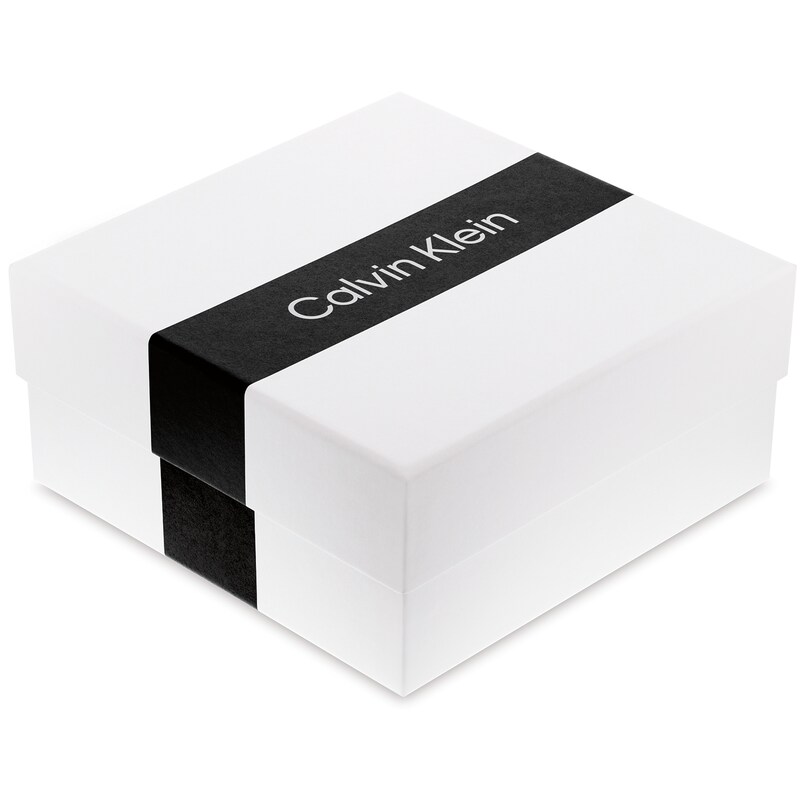 Calvin Klein Ladies' Stainless Steel Sculptural 2 Size Studs