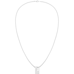Calvin Klein Men's Stainless Steel Pendant Necklace