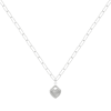 Thumbnail Image 0 of Radley Ladies' Silver Tone Heart Padlock Charm Necklace