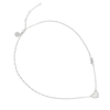Thumbnail Image 2 of Radley Sterling Silver Mother Of Pearl Heart & Jumping Dog Necklace