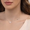 Thumbnail Image 4 of Radley Sterling Silver Mother Of Pearl Heart & Jumping Dog Necklace