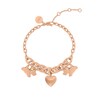 Thumbnail Image 1 of Radley 18ct Rose Gold Plated Charm Bracelet