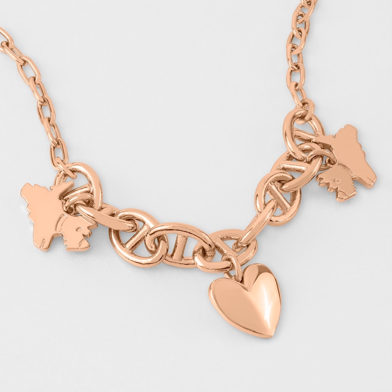 Main Image 2 of Radley 18ct Rose Gold Plated Charm Bracelet