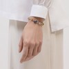 Thumbnail Image 3 of Radley Ladies' 18ct Pale Gold Plated Multicolour Heart & Stone Set Bracelet