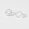 Thumbnail Image 2 of Radley Ladies' Sterling Silver Tone Heirloom Stone Set Stud Earrings