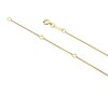 Thumbnail Image 3 of 9ct Yellow Gold 0.25ct Diamond Cross Pendant