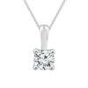 Thumbnail Image 1 of 9ct White Gold 0.25ct Diamond Solitaire Pendant