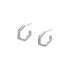 Thumbnail Image 2 of Olivia Burton Honeycomb Ladies' Stainless Steel Hoop Earrings