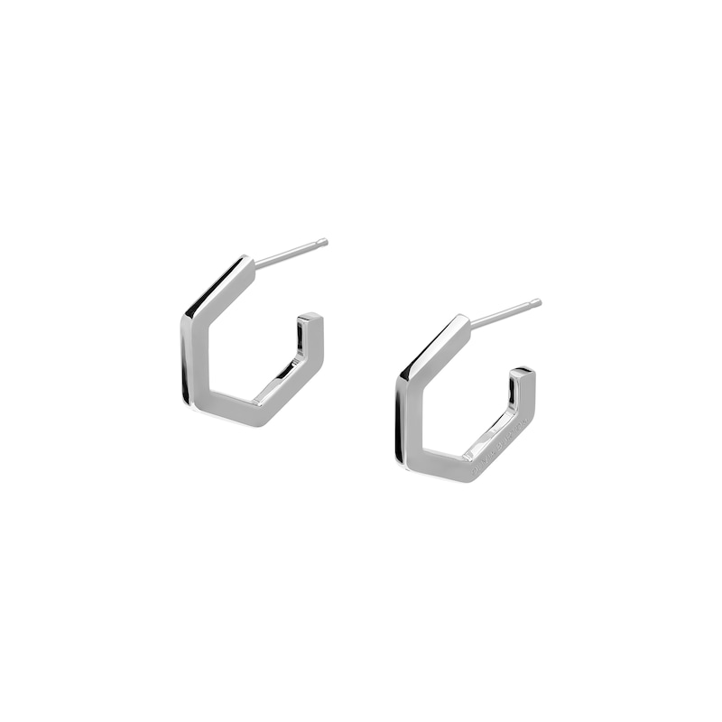 Main Image 2 of Olivia Burton Honeycomb Ladies' Stainless Steel Hoop Earrings