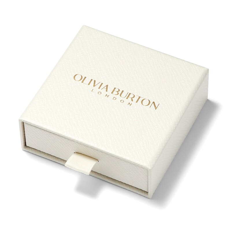 Main Image 5 of Olivia Burton Honeycomb Ladies' Stainless Steel Hoop Earrings