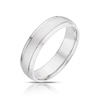 Thumbnail Image 1 of Men's Sterling Silver 5mm Matt & Polished Ring