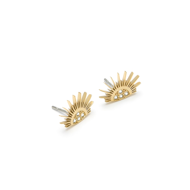 Main Image 2 of Olivia Burton Celestial Sun Ladies' Gold Tone Sunshine Stud Earrings