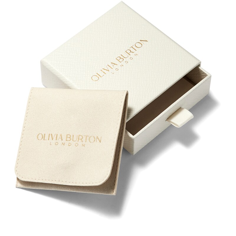 Main Image 5 of Olivia Burton Honeycomb Ladies' Gold Tone Slim Cuff Bracelet