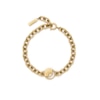 Thumbnail Image 1 of Olivia Burton Celestial Sun Ladies' Gold Tone Moon Disc Link Bracelet
