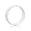 Thumbnail Image 3 of Men's Sterling Silver 7mm Double Textured Matt & Polished Ring