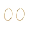 Thumbnail Image 0 of Guess Gold Tone 60mm Squared Superlight Hoop Earrings