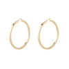 Thumbnail Image 1 of Guess Gold Tone 60mm Squared Superlight Hoop Earrings