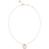 Thumbnail Image 1 of Guess Rose Tone 4G Knot Crystal & Enamel Logo Pendant 16+2" Necklace