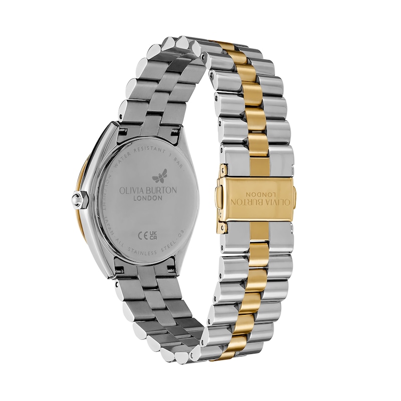 Main Image 5 of Olivia Burton Bejewelled Gold Tone Stainless Steel Bracelet Watch