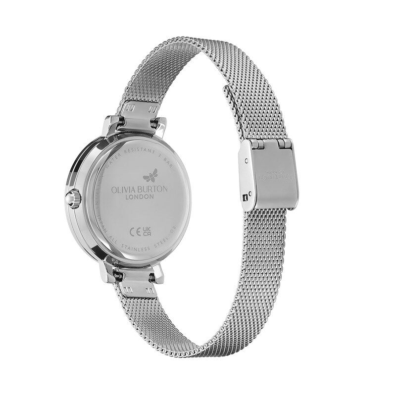 Main Image 5 of Olivia Burton Vintage Beaded Stainless Steel Mesh Watch