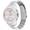 Thumbnail Image 2 of Tommy Hilfiger Ladies' Pink Dial Stainless Steel Bracelet Watch