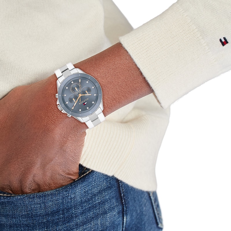 Main Image 4 of Tommy Hilfiger Ladies' Moonlight Blue Dial Stainless Steel Bracelet Watch