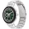 Thumbnail Image 1 of Tommy Hilfiger Men's Green Dial Stainless Steel Bracelet Watch