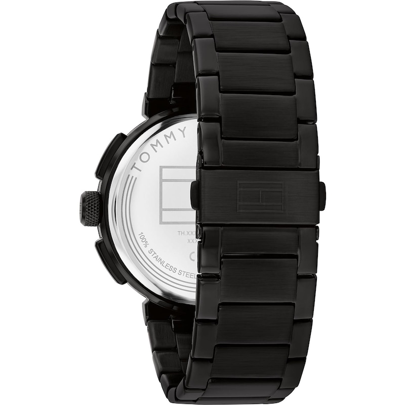 Main Image 3 of Tommy Hilfiger Men's Black Ion Plated Bracelet Watch