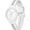 Thumbnail Image 2 of HUGO #LIT Ladies' White Silicone Strap Watch