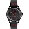 Thumbnail Image 1 of HUGO #COMPLETE Men's Black Leather Strap Watch