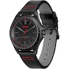 Thumbnail Image 2 of HUGO #COMPLETE Men's Black Leather Strap Watch