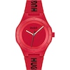 Thumbnail Image 1 of HUGO #LIT Men's Red Dial Red Silicone Watch