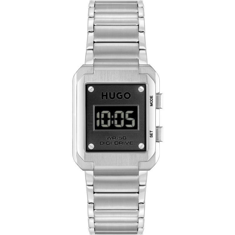 Main Image 1 of HUGO #THRIVE Men's Stainless Steel Digital Watch