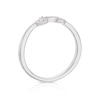 Thumbnail Image 3 of Emmy London 9ct White Gold Diamond Floral Design Shaped Ring