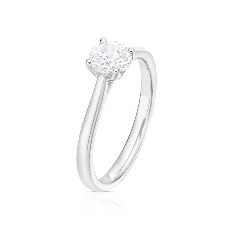 The Forever Diamond Platinum 0.75ct Diamond Solitaire Ring