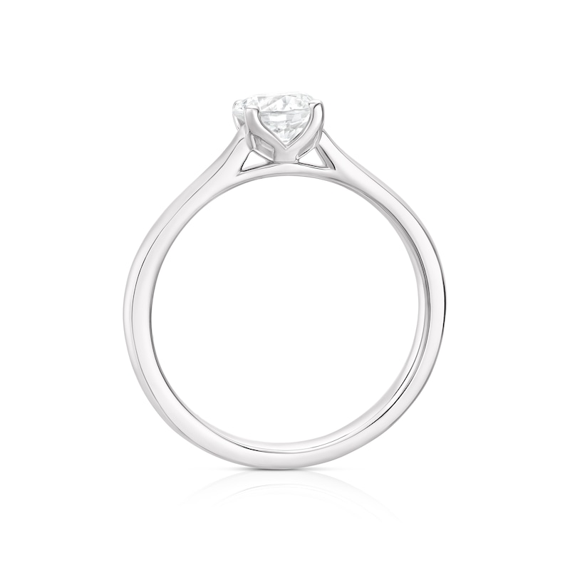 The Forever Diamond Platinum 0.75ct Diamond Solitaire Ring