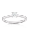 Thumbnail Image 1 of The Forever Diamond Platinum 0.33ct Diamond Princess Cut Solitaire Ring