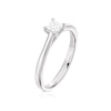 Thumbnail Image 2 of The Forever Diamond Platinum 0.33ct Diamond Princess Cut Solitaire Ring