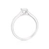 Thumbnail Image 3 of The Forever Diamond Platinum 0.33ct Diamond Princess Cut Solitaire Ring