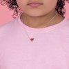 Thumbnail Image 3 of Disney Sterling Silver Minnie Mouse Enamel Pendant Necklace