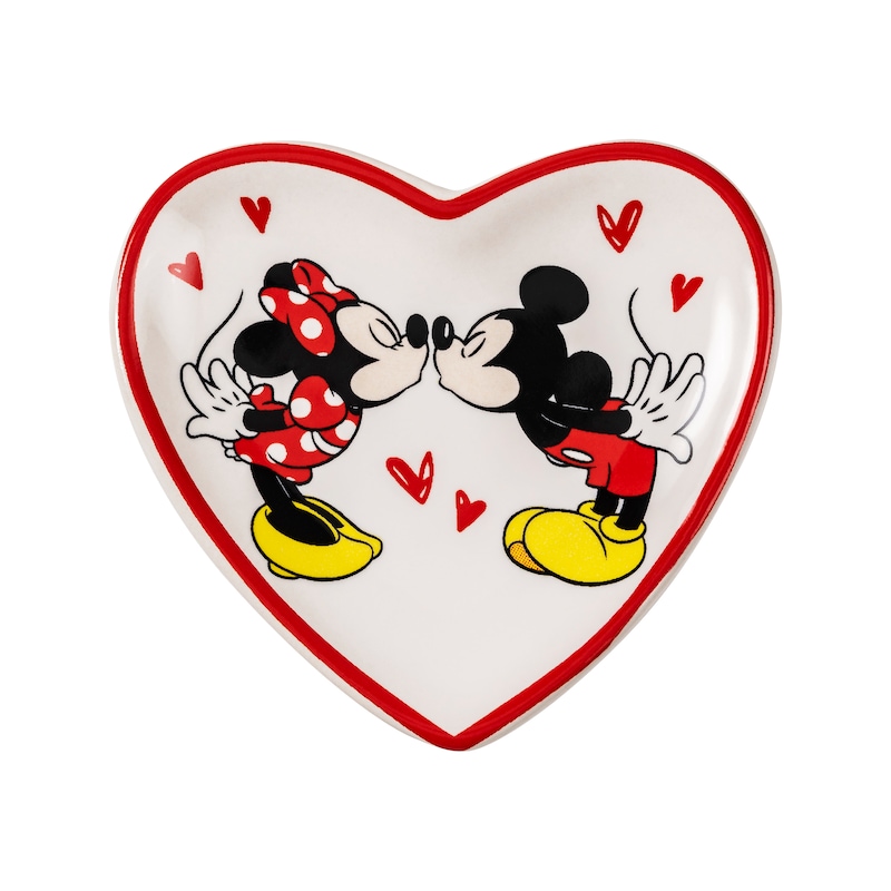 Main Image 3 of Silver Tone Mickey & Minnie Mouse Stud Earring & Trinket Set