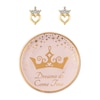 Thumbnail Image 1 of Gold Tone Disney Princess Stud Earring & Trinket Set