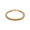 Thumbnail Image 0 of Guess Men's Stainless Steel Gold Tone Box Chain Bracelet