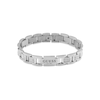 Thumbnail Image 1 of Guess Men's Stainless Steel Crystal 12mm Flat Chain Bracelet