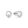 Thumbnail Image 0 of Guess Men's Stainless Steel 8mm Crystal Stud Earrings
