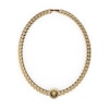 Thumbnail Image 1 of Guess Men's Stainless Steel Gold Tone Lion Coin 21" Curb Chain Necklace