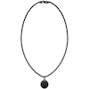 Thumbnail Image 0 of Guess Men's Stainless Steel Black Tone Lion Pendant 21 Inch Chain Necklace
