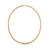 Thumbnail Image 0 of Guess Men's Stainless Steel Gold Tone 21" Foxtail Chain Necklace