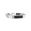 Thumbnail Image 1 of Guess Men's Stainless Steel Guess Pattern Curb Chain Bracelet